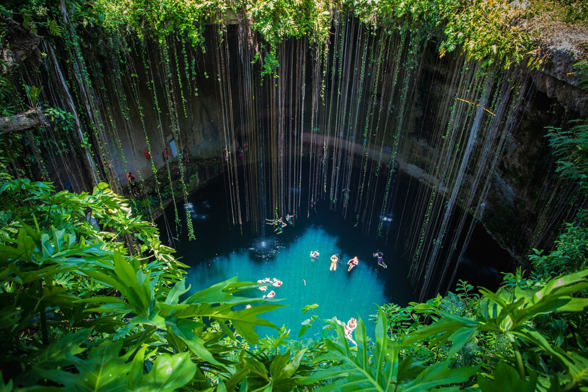 Hố sụt cenote - Mexico